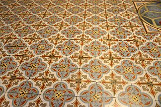 20 Colourful Floor Tiles On The Floor Of Salon de los Pasos Perdidos National Congress Tour Buenos Aires.jpg
